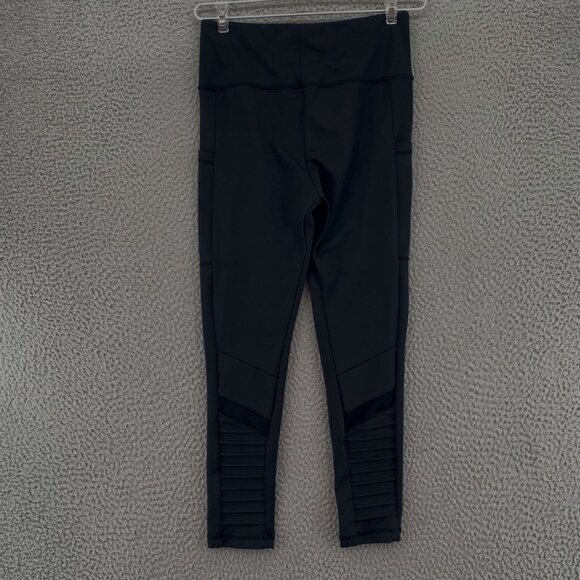 Constantly Varied Gear Leggings Womens Extra Small Black Moto Capri Stretch CVG - Picture 3 of 11